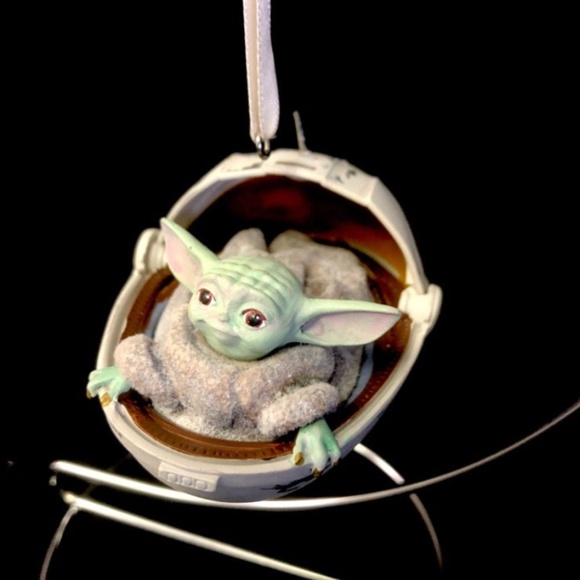 Disney Star Wars: The Mandalorian The Child Sketchbook Ornament - NEW - Picture 2 of 3